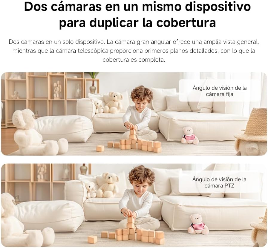 Câmara de Videovigilância Xiaomi Smart Camera C500 Dual/ Controlo via APP - Imagem 4