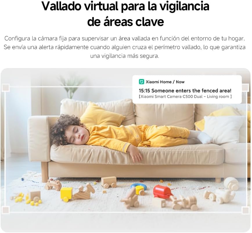 Câmara de Videovigilância Xiaomi Smart Camera C500 Dual/ Controlo via APP - Imagem 8