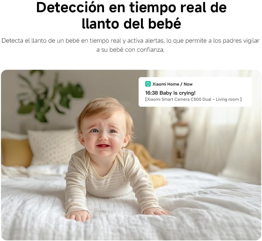 Câmara de Videovigilância Xiaomi Smart Camera C500 Dual/ Controlo via APP - Imagem 7