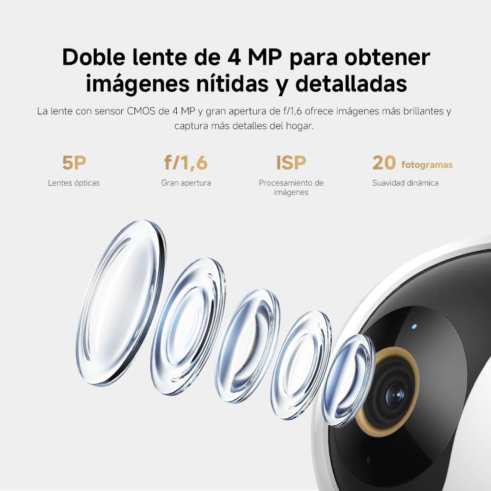 Câmara de Videovigilância Xiaomi Smart Camera C500 Dual/ Controlo via APP - Imagem 12