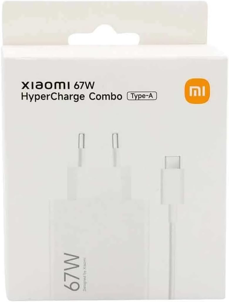 Carregador de Parede Xiaomi 67W HyperCharge Combo (Tipo-A)/ 1xUSB + Cabo USB Tipo-C/ 67W - Imagem 3
