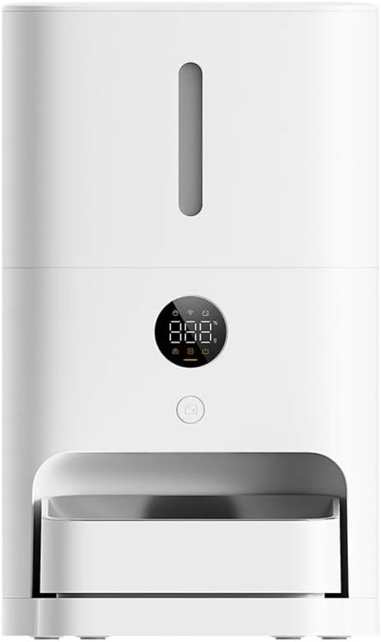 Alimentador Inteligente Xiaomi Smart Pet Food Feeder 2 5L Controlo App Sensor de Peso Branco - Imagem 2