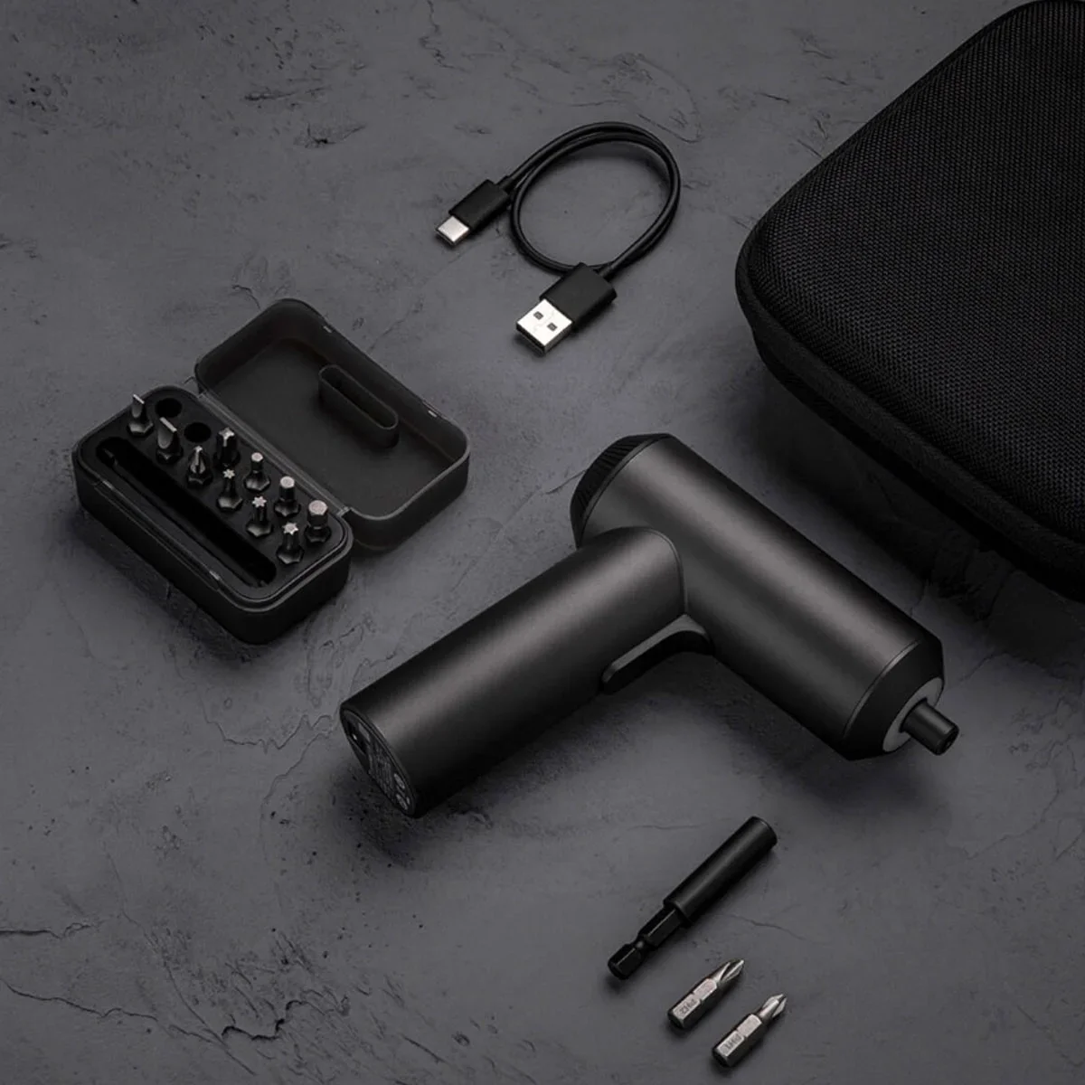 Aparafusadora Sem Fios Xiaomi Mi Cordless Screwdriver 5 Nm 2000 mAh com 12 Pontas de Precisão S2 e USB-C - Imagem 6