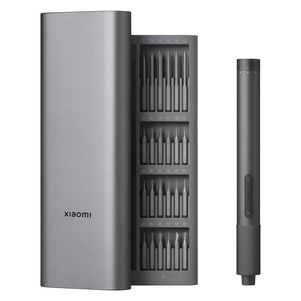 Kit de Chaves de Fendas Xiaomi Electric Precision Screwdriver/ 24 Pontas de precisão