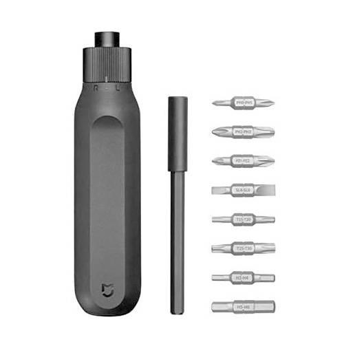 Aparafusadora de Roquete Xiaomi Mi 16-in-1 16 Pontas de Precisão Aço S2 Torque 20Nm Preto
