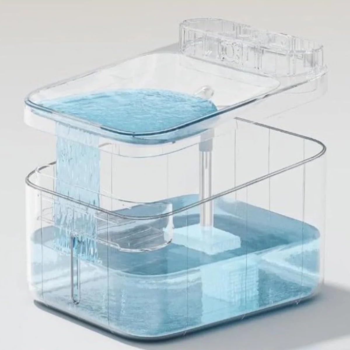 Fonte de Água Inteligente Xiaomi Smart Pet Fountain 2 3L Bateria 4000mAh 100 Dias Autonomia App Branco - Imagem 4