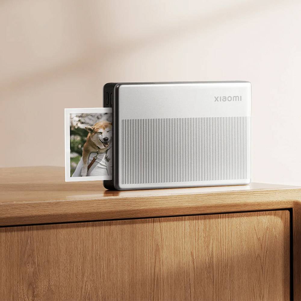Impressora Portátil Fotográfica Xiaomi Photo Printer 1S/ Bluetooth/ Prata - Imagem 2