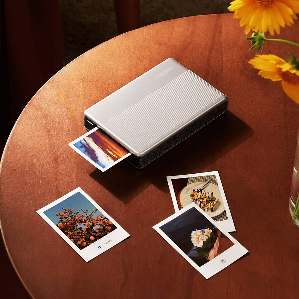 Impressora Portátil Fotográfica Xiaomi Photo Printer 1S/ Bluetooth/ Prata - Imagem 3