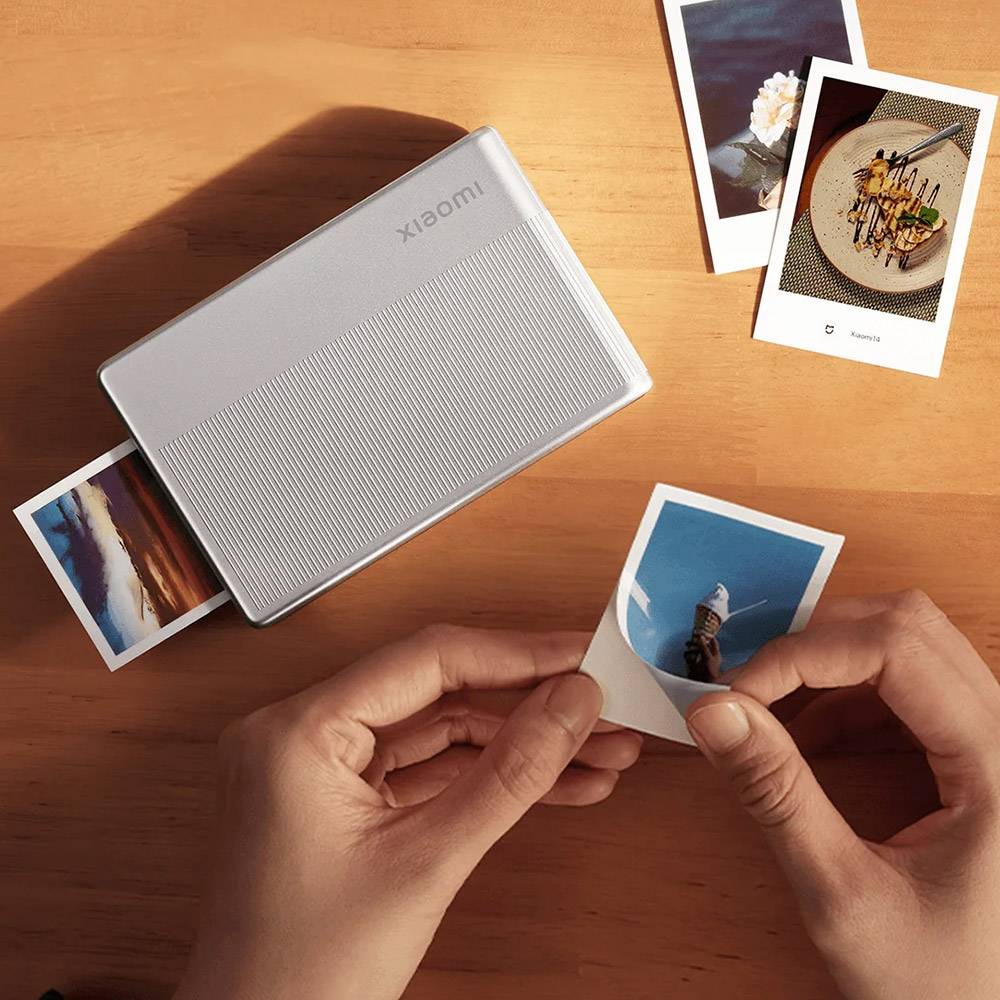 Impressora Portátil Fotográfica Xiaomi Photo Printer 1S/ Bluetooth/ Prata - Imagem 6