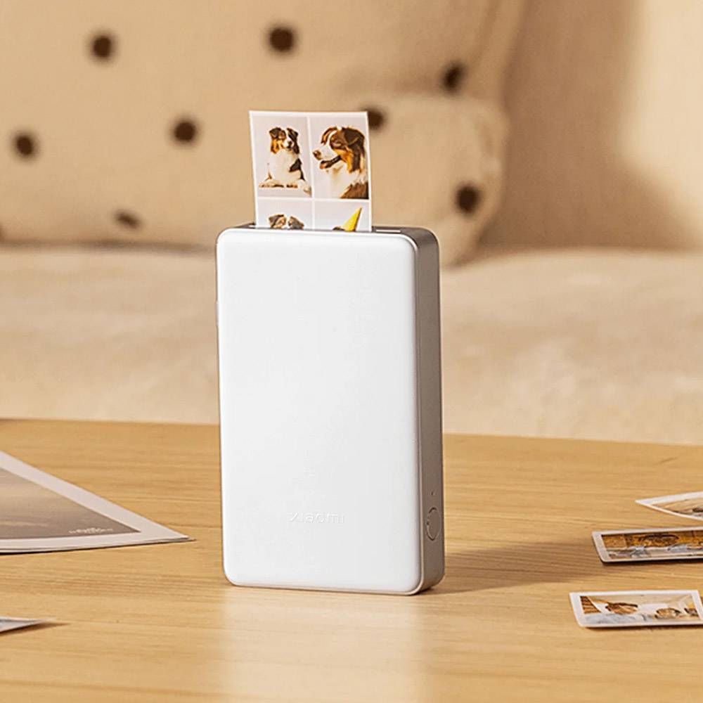 Impressora Portátil Fotográfica Xiaomi Photo Printer Pro/ Bluetooth/ Prata - Imagem 2