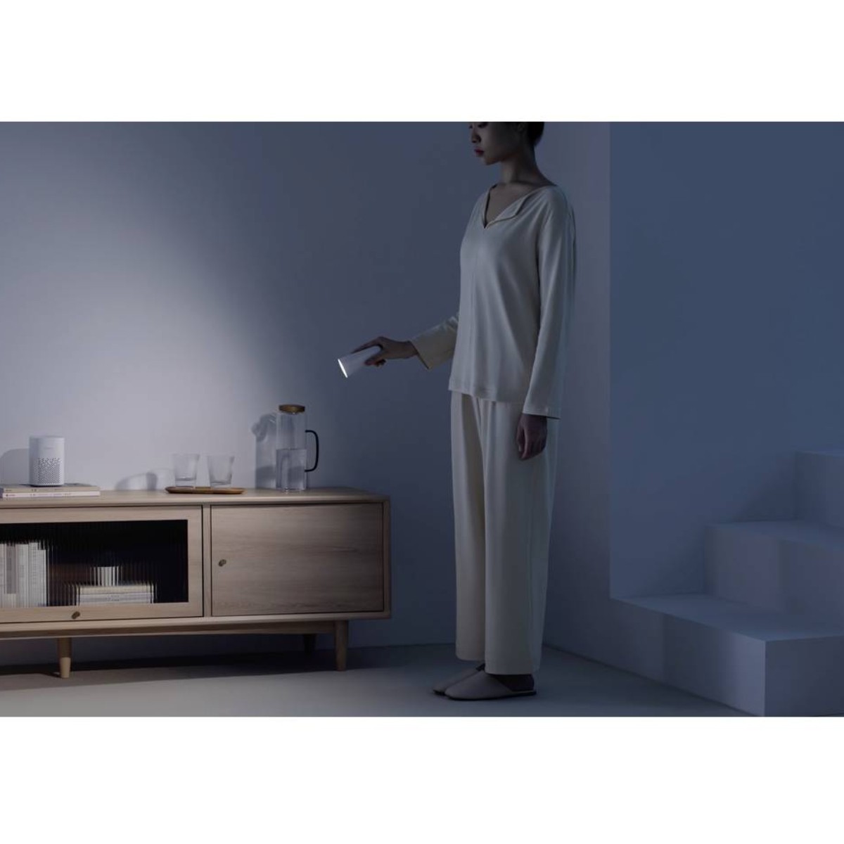 Candeeiro de Secretária Xiaomi Flexible Rechargeable Lamp 3.5W 2000mAh CRI Ra90 Flexível Branco - Imagem 6