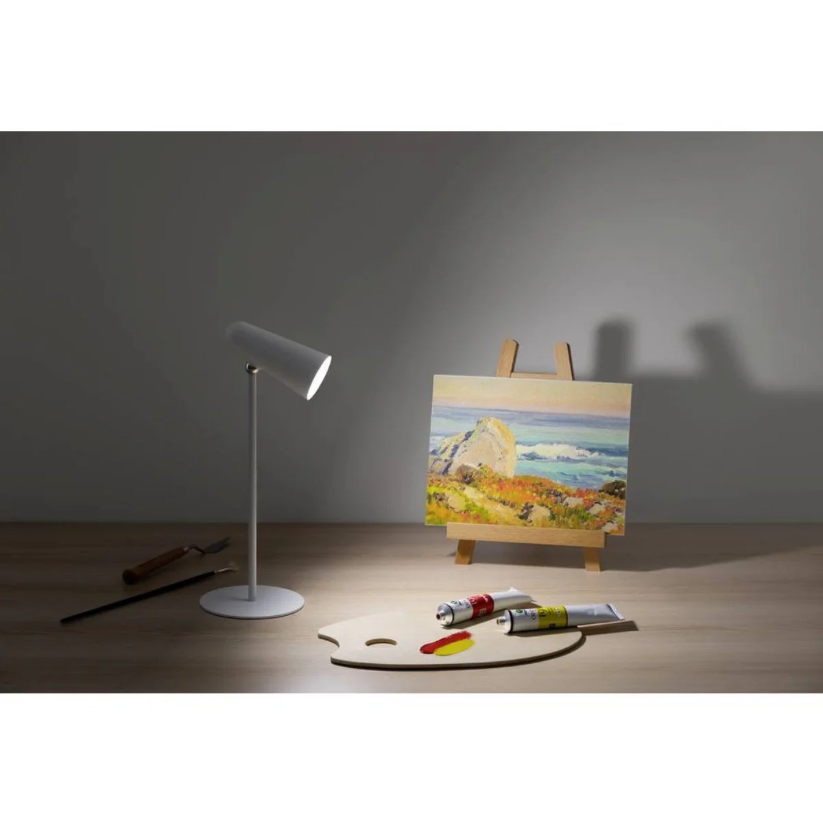 Candeeiro de Secretária Xiaomi Flexible Rechargeable Lamp 3.5W 2000mAh CRI Ra90 Flexível Branco - Imagem 4