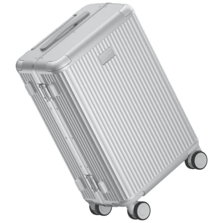 Mala de Viagem Xiaomi Aluminum Frame Luggage 69x41.5x26cm Estrutura Alumínio TSA Prateado - Imagem 3