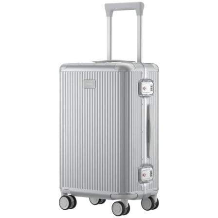 Mala de Viagem Xiaomi Aluminum Frame Luggage 69x41.5x26cm Estrutura Alumínio TSA Prateado