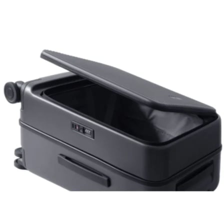 Mala de Viagem Xiaomi Front Opening Luggage 20" Compartimento 1:9 Rodas Omnidirecionais Preto Carbono - Imagem 2