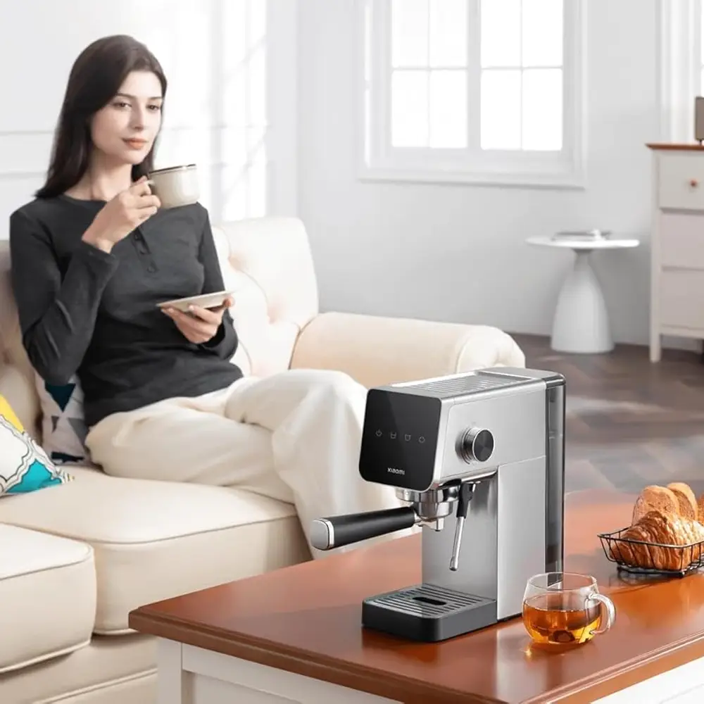 Máquina de Café Expresso Xiaomi Semi-Automática / 1350W / 20 Bar - Imagem 3
