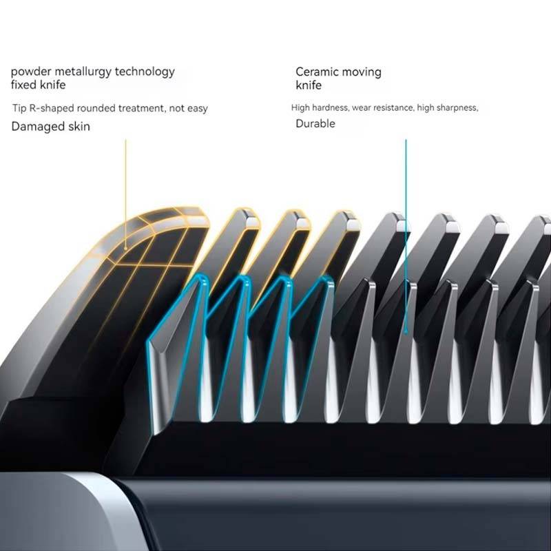 Máquina de Cortar Cabelo Xiaomi Hair Clipper 2/ com Bateria/ 6 Acessórios - Imagem 4