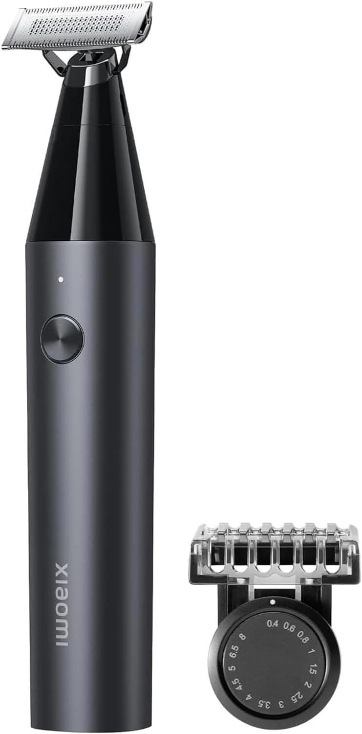 Aparador de Barba e Corpo Xiaomi Uniblade Trimmer 14 Posições Lâmina 3 Vias Cabeça Flutuante 40º Preto