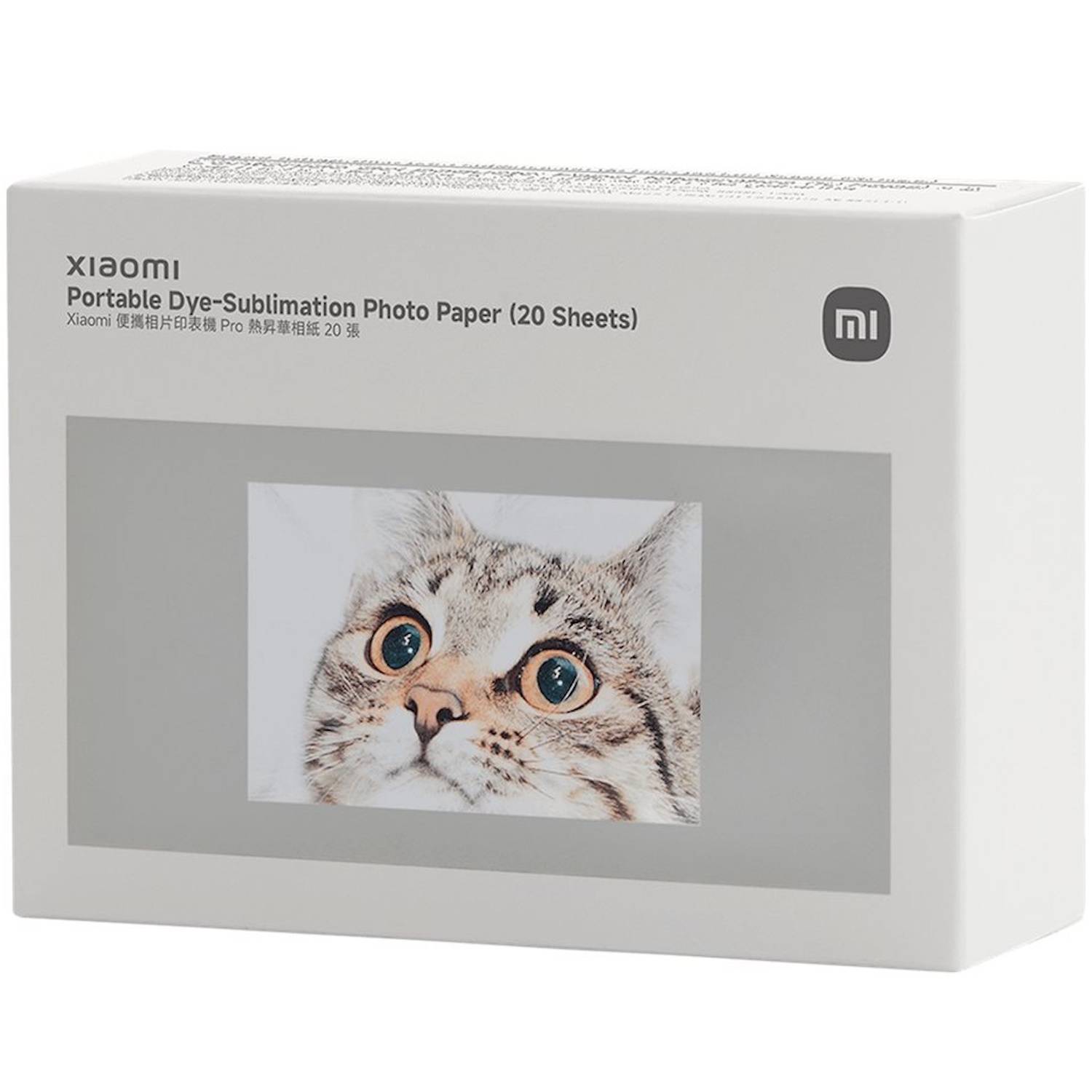 Papel Fotográfico para Sublimação Xiaomi Portable Dye-Sublimation Photo Paper/ 5 x 7.6cm/ 20 Folhas