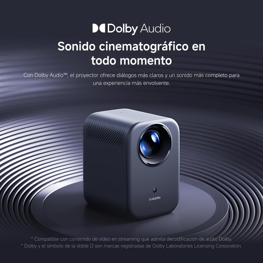 Projetor Xiaomi Smart Projector L1 200 Lúmenes Full HD WiFi Preto - Imagem 14