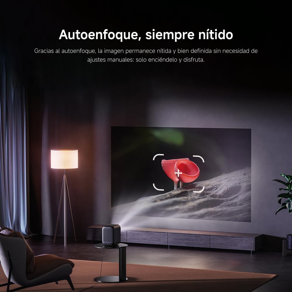 Projetor Xiaomi Smart Projector L1 200 Lúmenes Full HD WiFi Preto - Imagem 11
