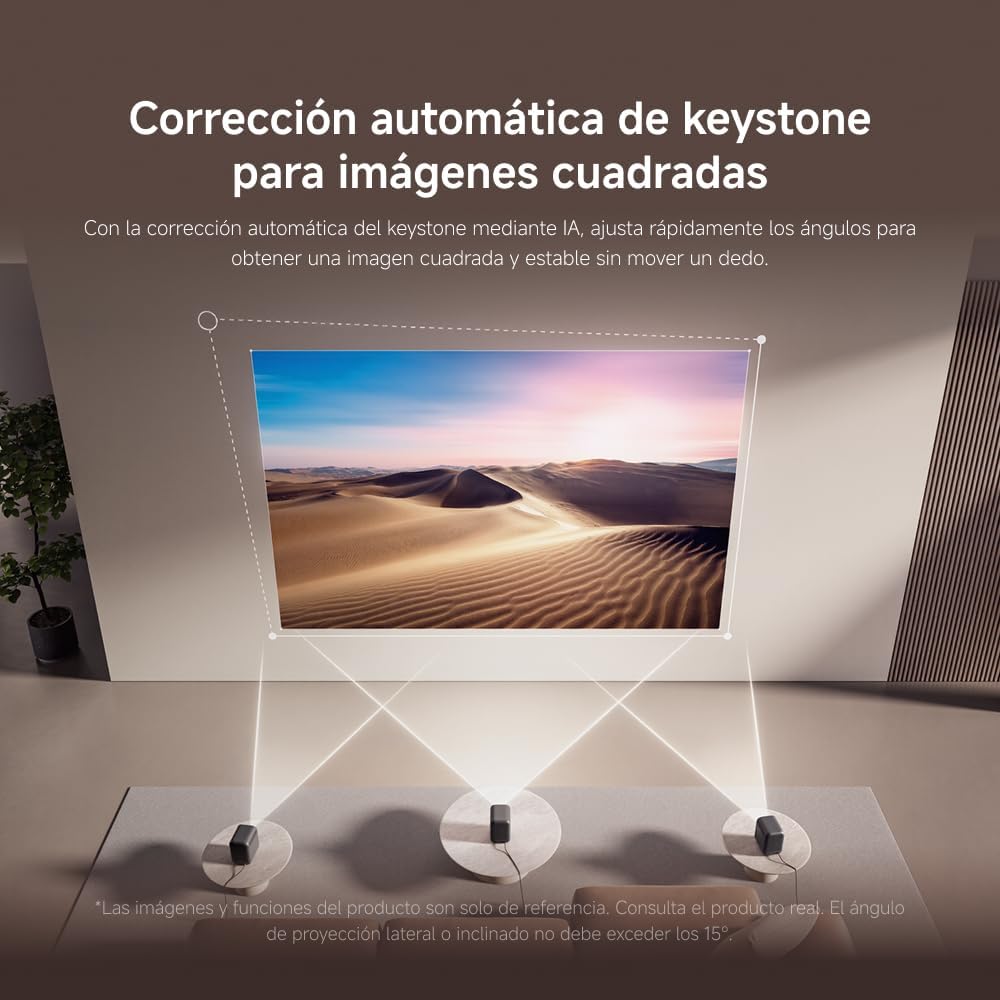 Projetor Xiaomi Smart Projector L1 200 Lúmenes Full HD WiFi Preto - Imagem 10