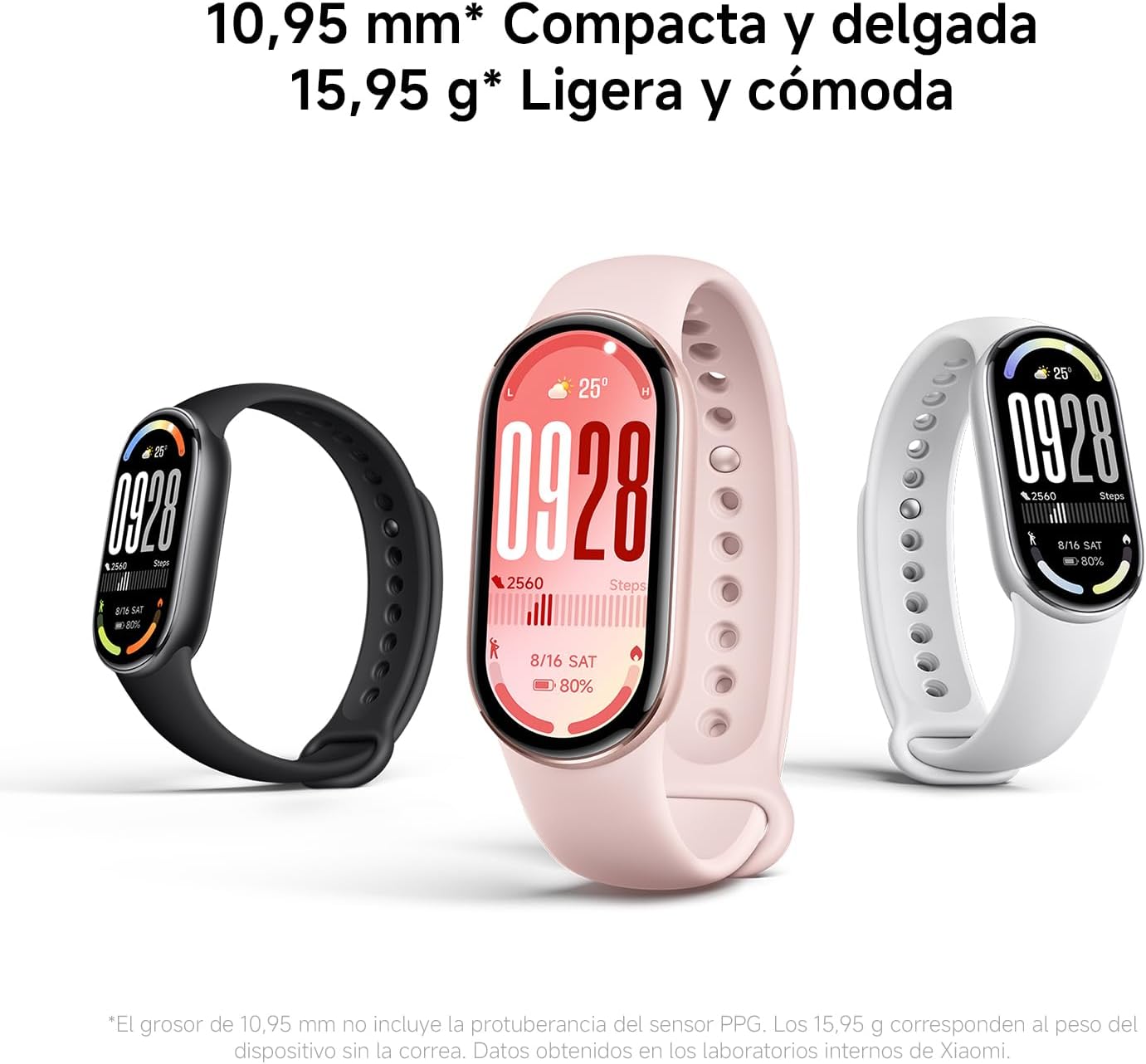 Pulseira Smartband Xiaomi Smart Band 10 Ceramic Edition/ Branco Pérola - Imagem 5