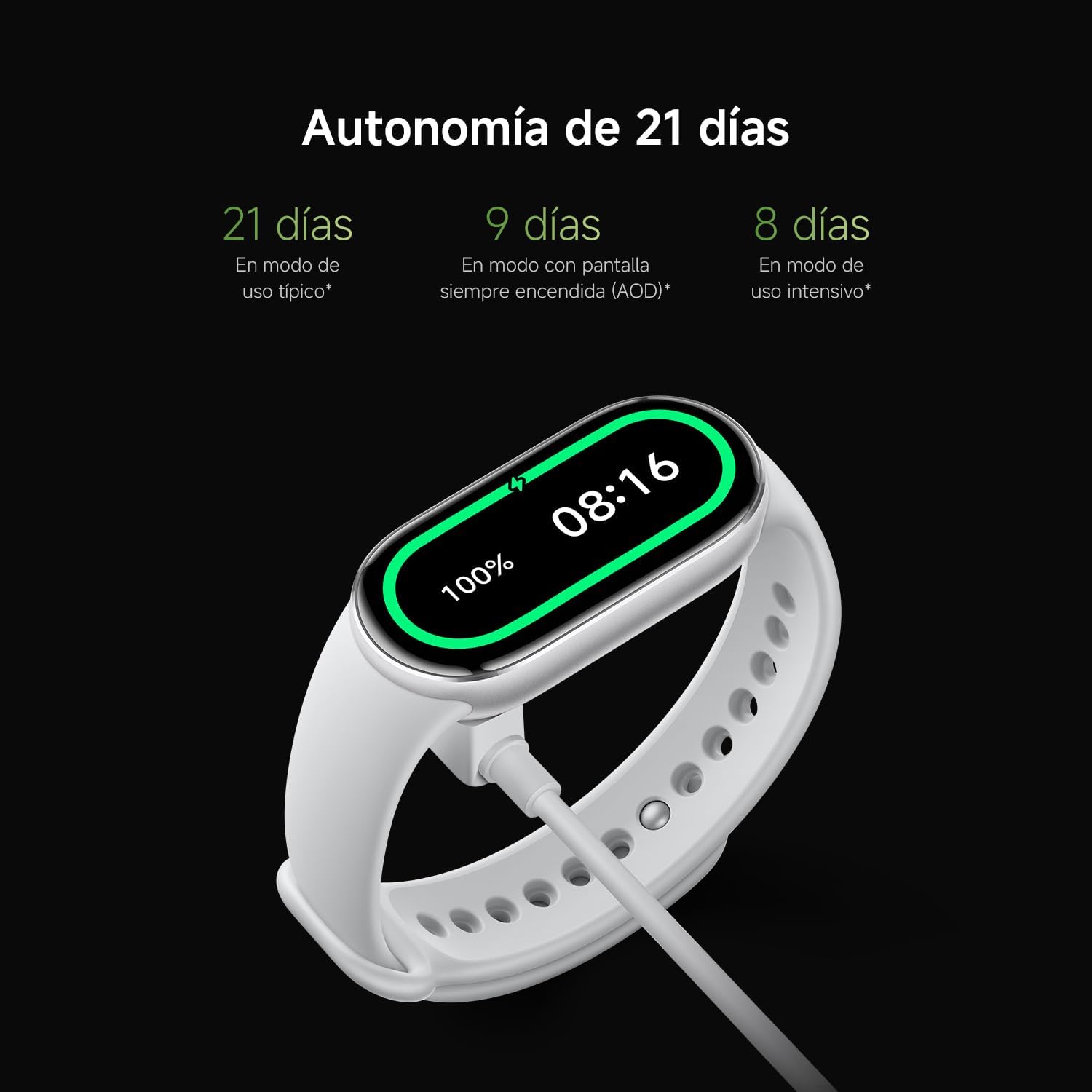 Pulseira Smartband Xiaomi Smart Band 10 Ceramic Edition/ Branco Pérola - Imagem 13