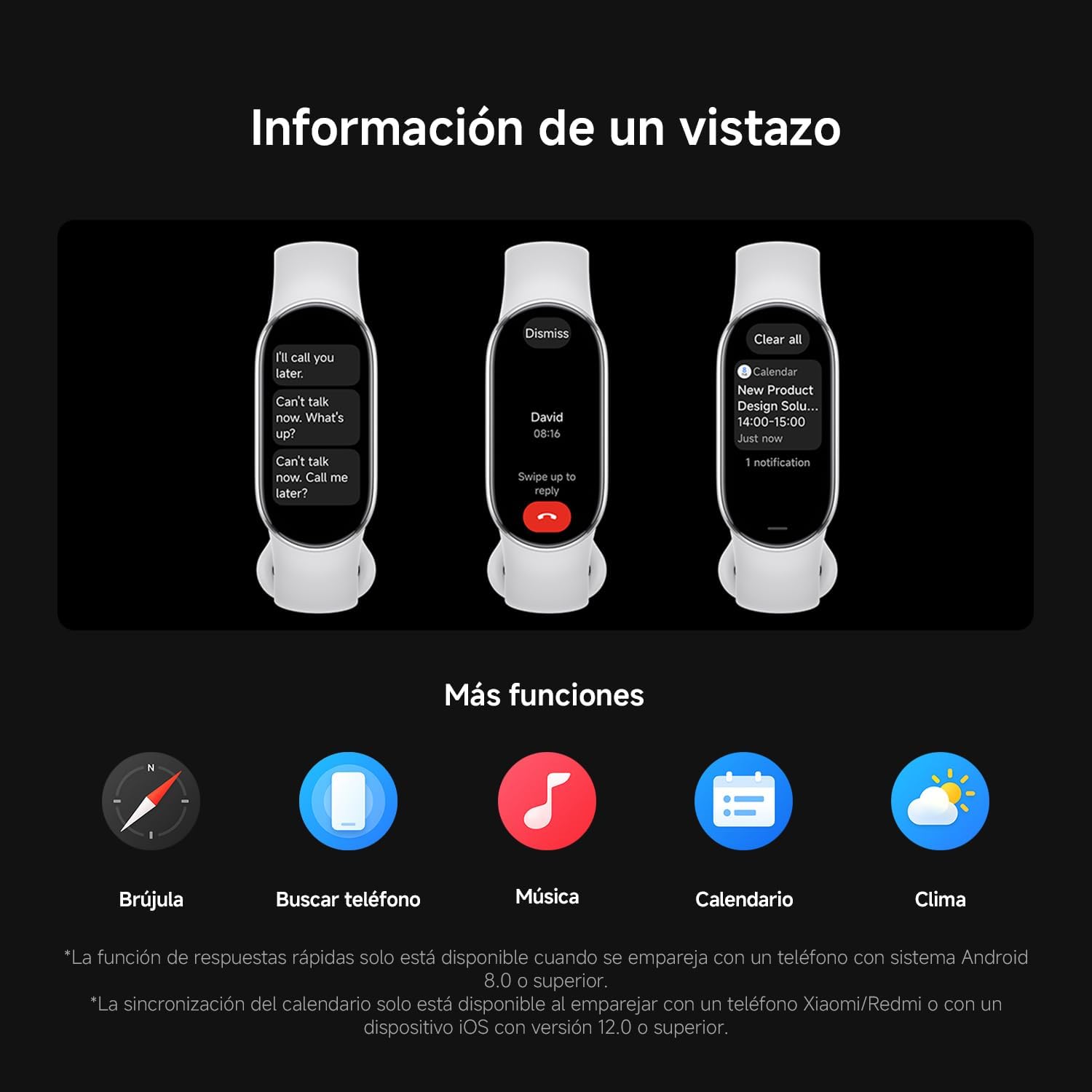 Pulseira Smartband Xiaomi Smart Band 10 Ceramic Edition/ Branco Pérola - Imagem 16