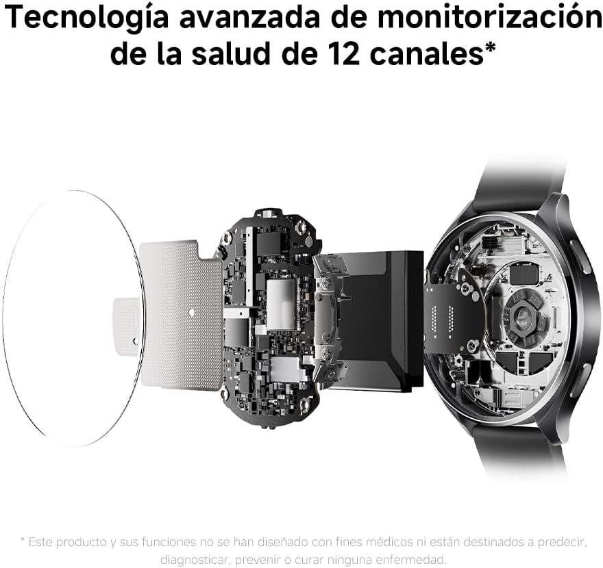Smartwatch Xiaomi Watch 2/ Notificações/ Frequência Cardíaca/ GPS/ Prateado - Imagem 6