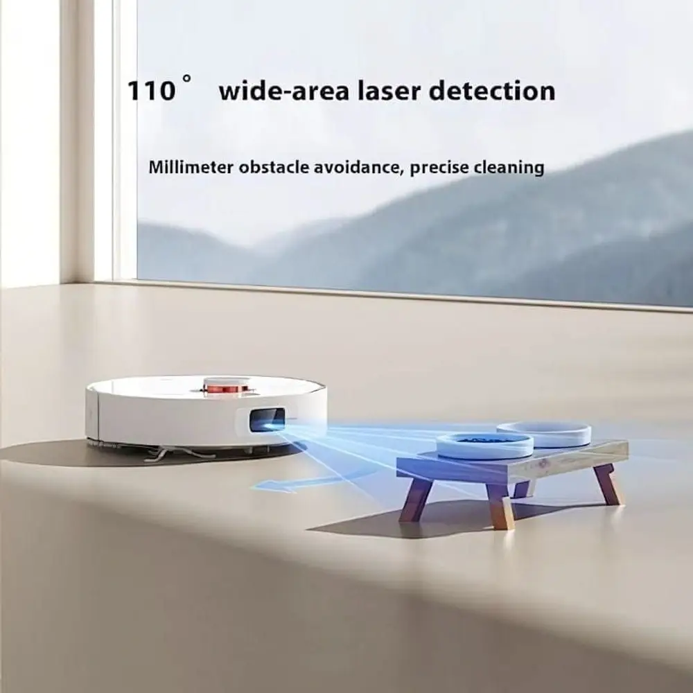 Robot Aspirador Xiaomi Robot Vacuum H40/ Lava-chão/ Controlo por WiFi/ Branco - Imagem 5