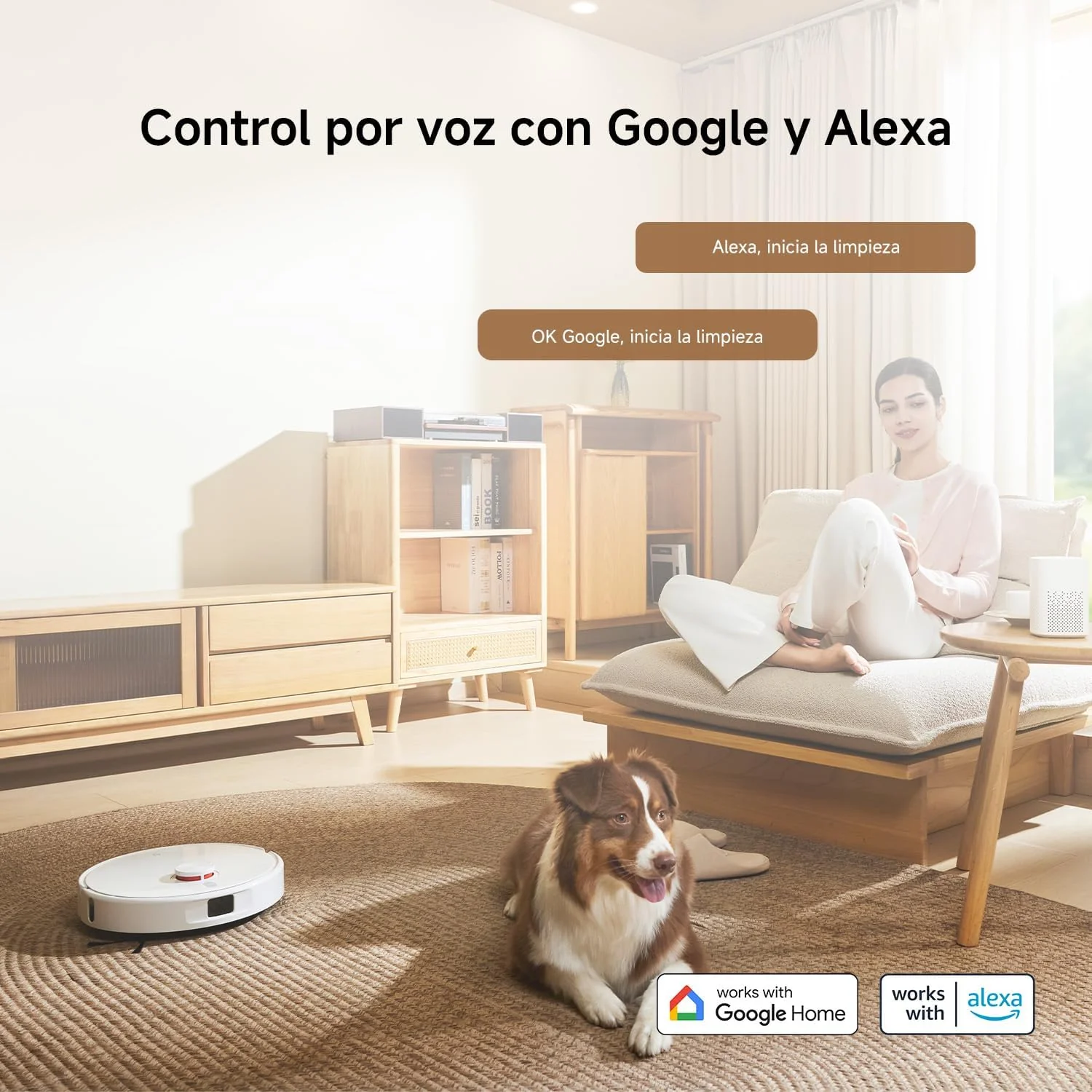 Robot Aspirador Xiaomi Robot Vacuum H50 Lavagem Mopa Autovaziamento 4L WiFi Branco - Imagem 10