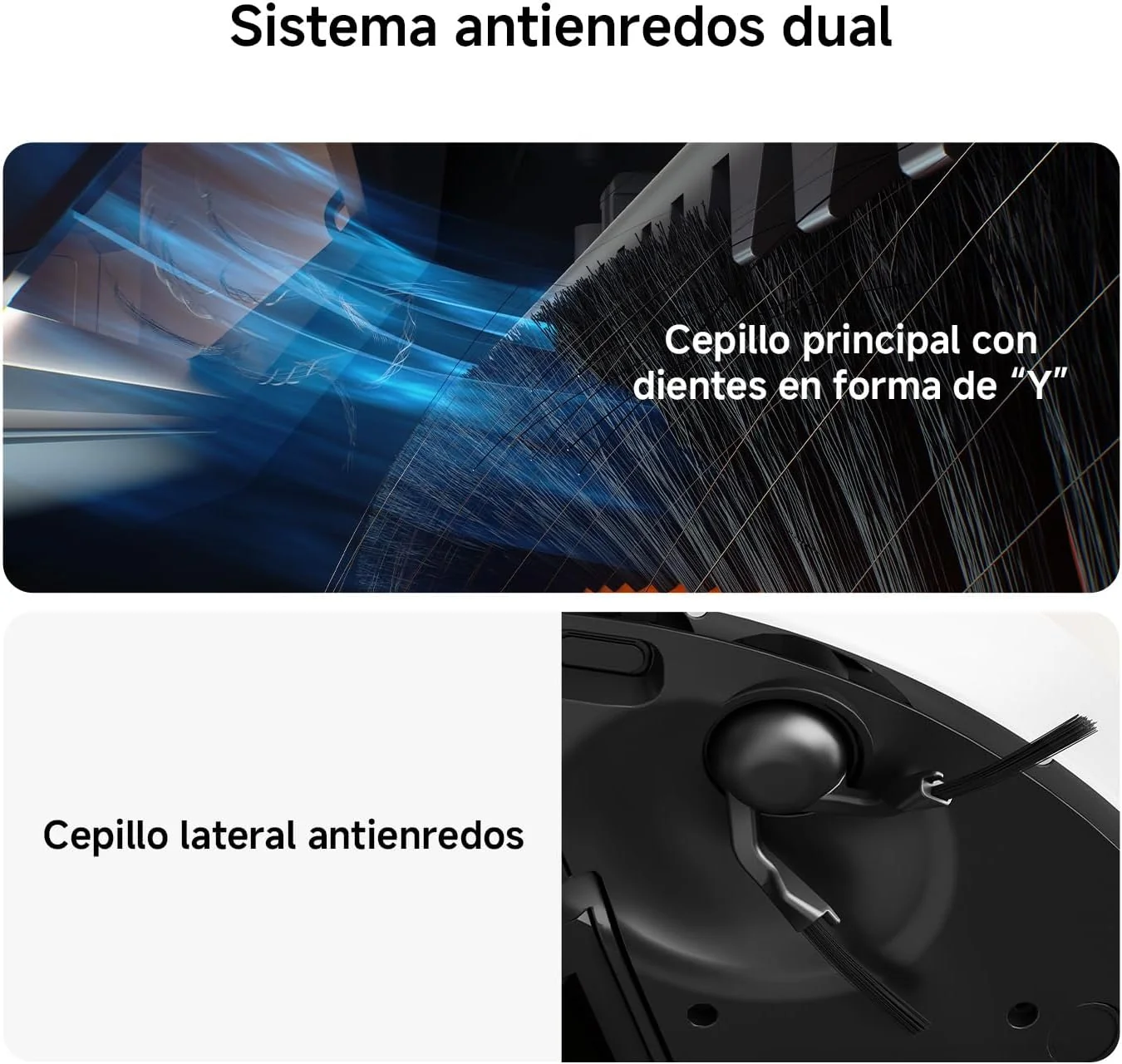 Robot Aspirador Xiaomi Robot Vacuum H50 Lavagem Mopa Autovaziamento 4L WiFi Branco - Imagem 5