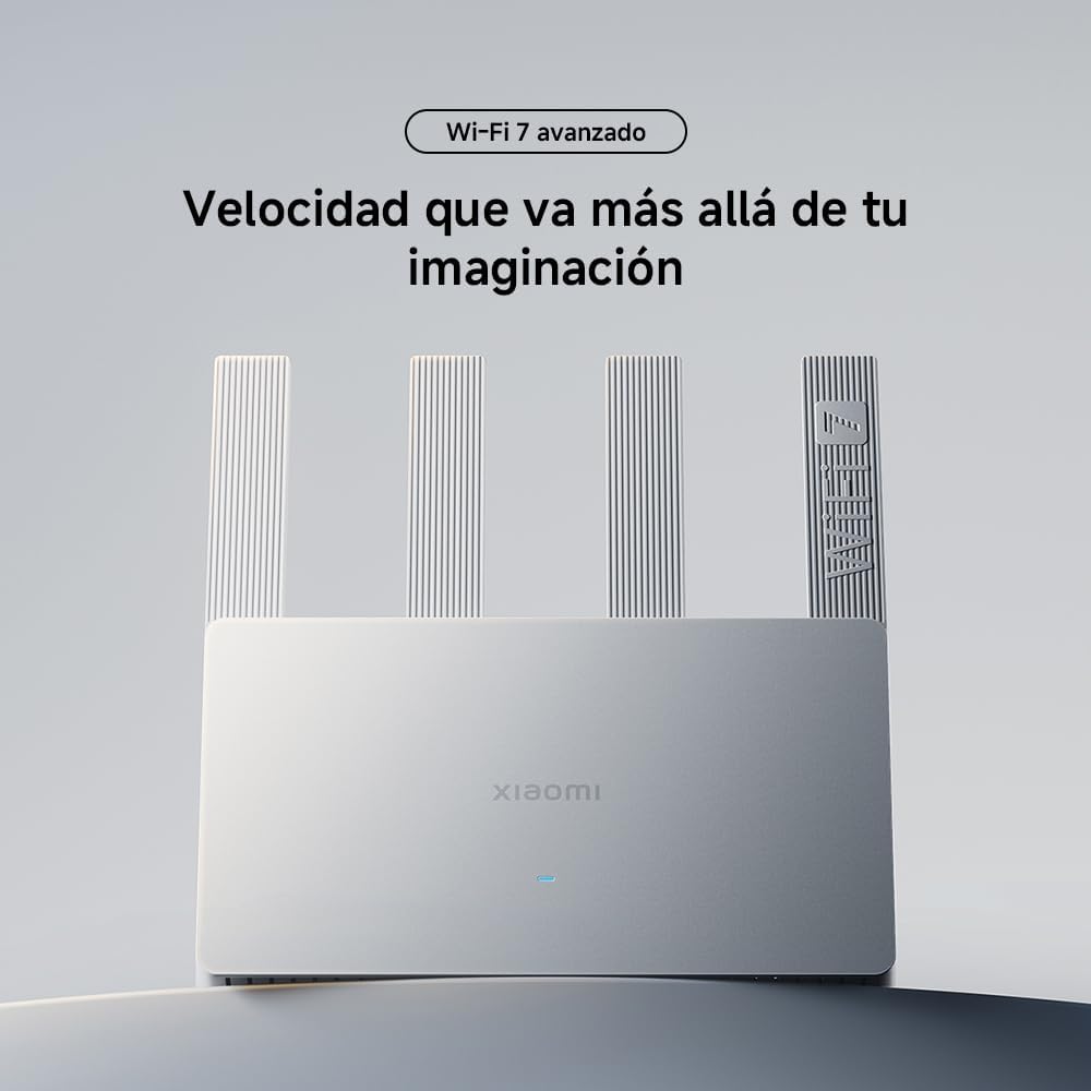Router Xiaomi BE3600 WiFi 7 3600Mbps Dual Band 2.4GHz 5GHz 4 Antenas Branco - Imagem 3