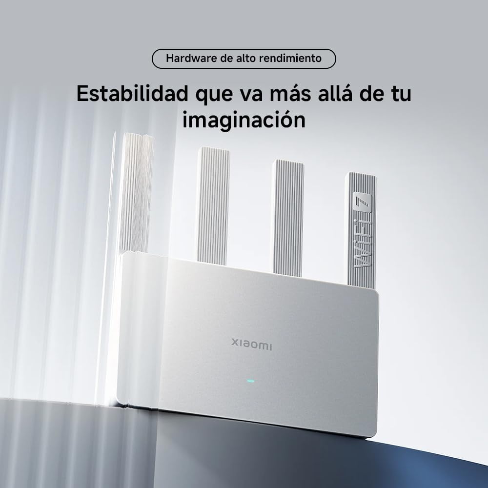 Router Xiaomi BE3600 WiFi 7 3600Mbps Dual Band 2.4GHz 5GHz 4 Antenas Branco - Imagem 8
