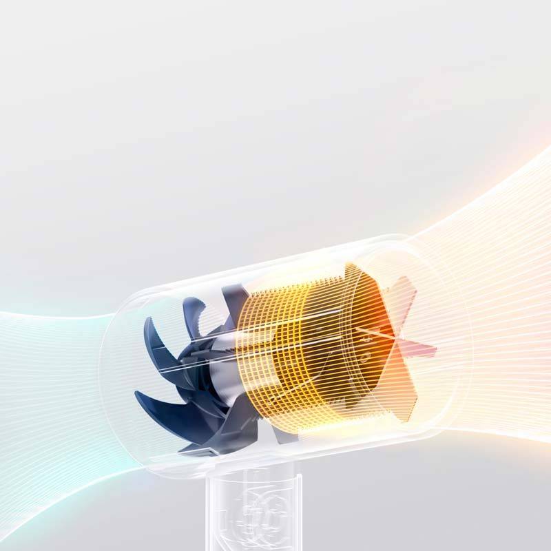 Secador Xiaomi Compact Hair Dryer H101/ 1600W/ Rosa - Imagem 4
