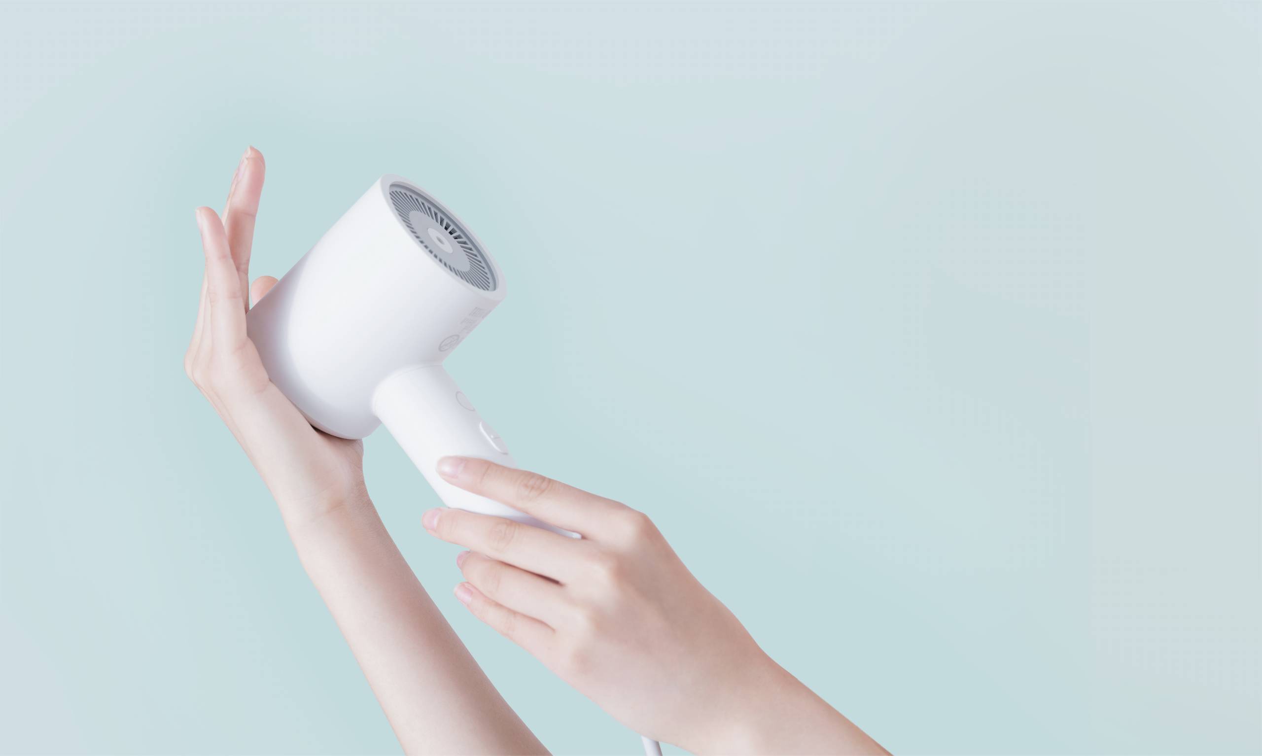 Secador de Cabelo Xiaomi Mi Ionic Hair Dryer H300 1600W Iónico Branco 9.5cm - Imagem 6