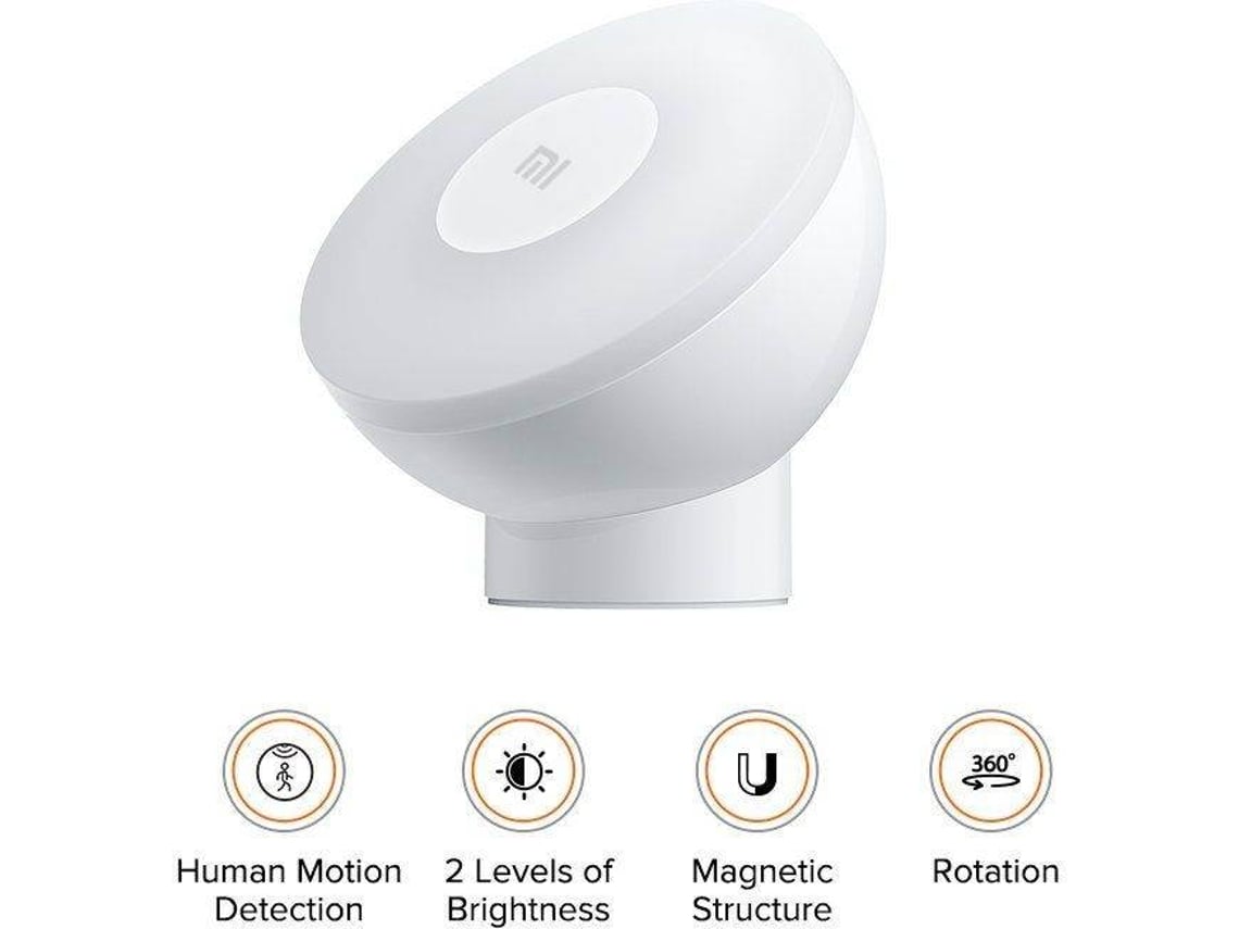 Luz de Noite com Sensor de Movimento Xiaomi Mi Motion-Activated Night Light 2 (Bluetooth) BHR5278GL/ 2800ºK/ Ângulo de abertura 120º - Imagem 3