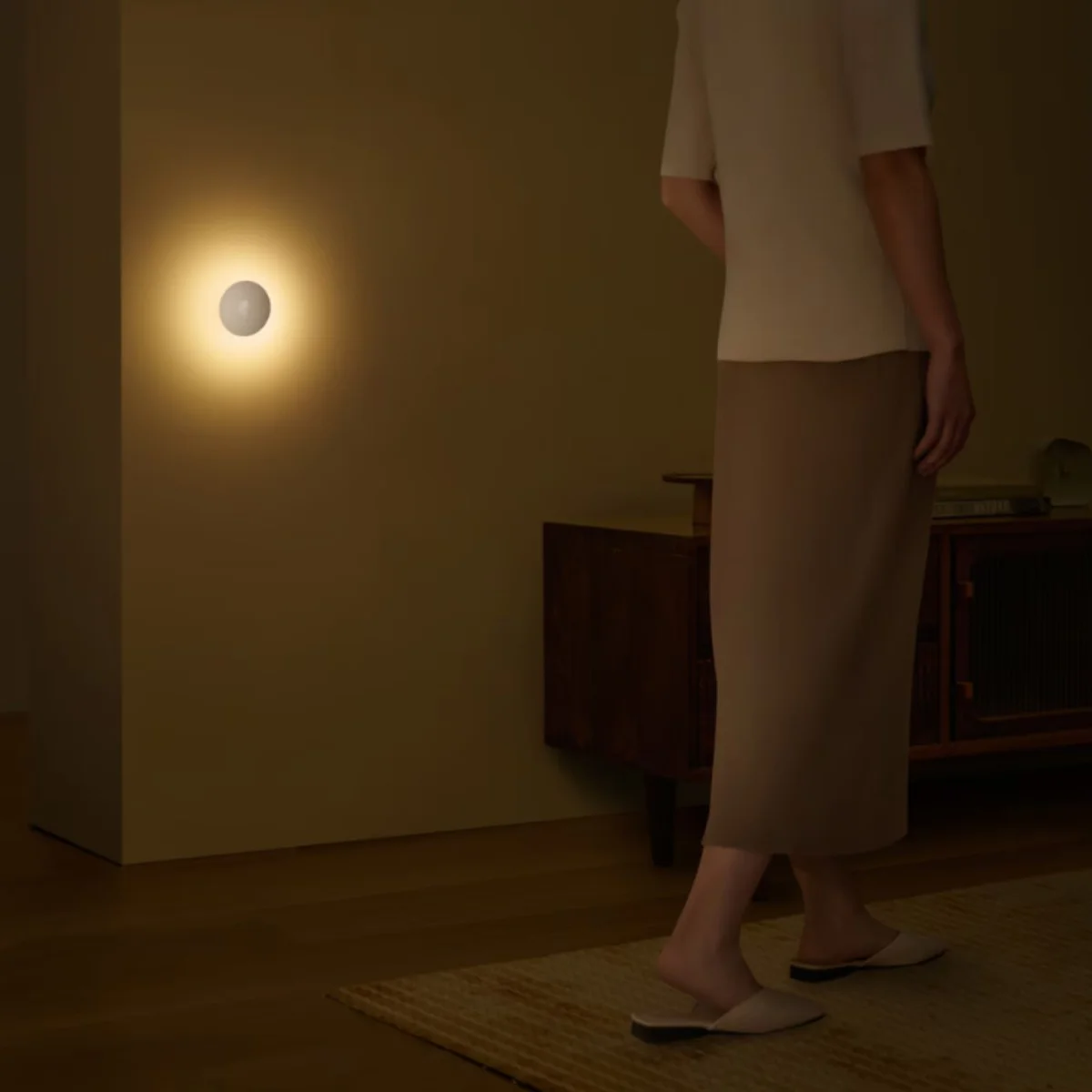 Luz de Presença Xiaomi Night Light 3 Sensor de Movimento Bateria Recarregável 2700K 120º BHR8978GL Branco - Imagem 7
