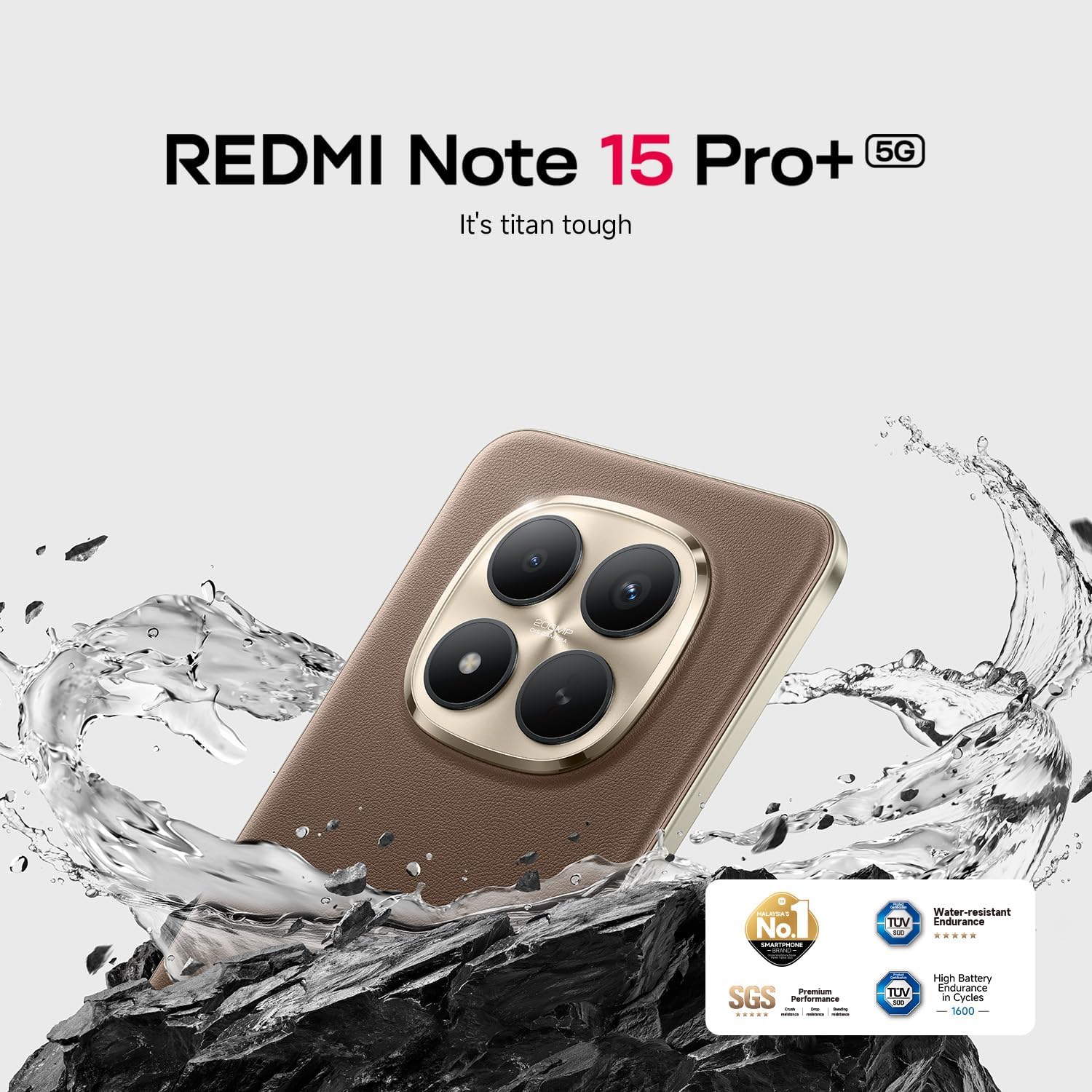 Smartphone Xiaomi Redmi Note 15 Pro Plus 8GB/ 256GB/ 6.83"/ 5G/ Castanho - Imagem 9