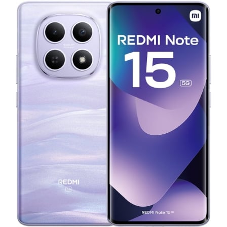Smartphone Xiaomi Redmi Note 15 5G 6.77" 6GB 128GB Púrpura