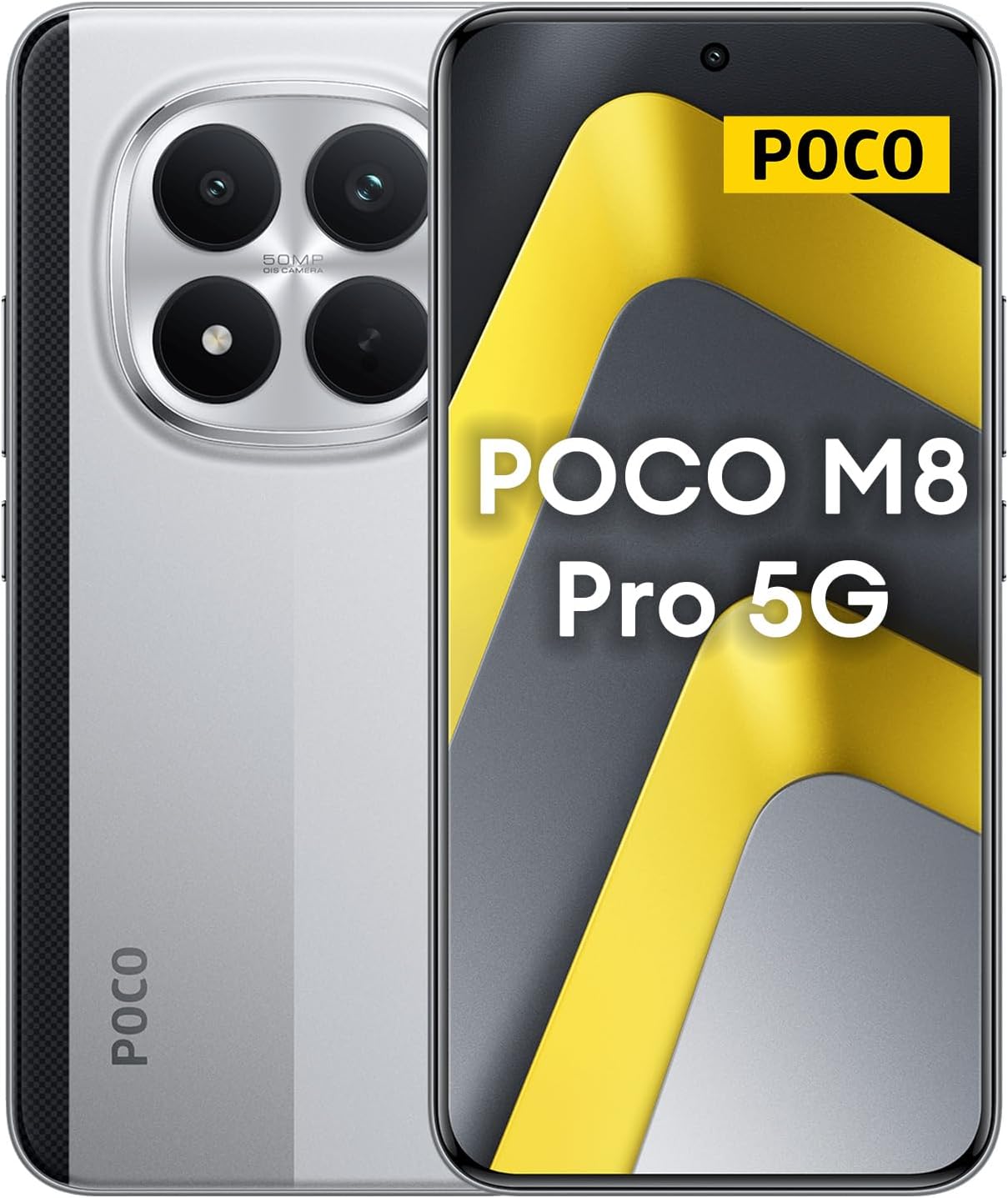 Smartphone Xiaomi POCO M8 Pro 12GB/ 512GB/ 6.83"/ 5G/ Prateado