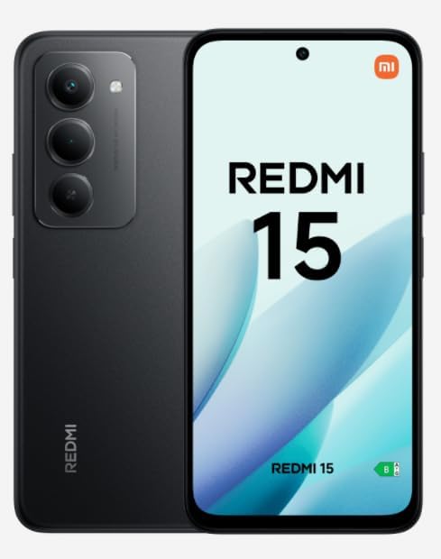 Smartphone Xiaomi Redmi 15 8GB/ 256GB/ 6.9"/ Preto - Imagem 4