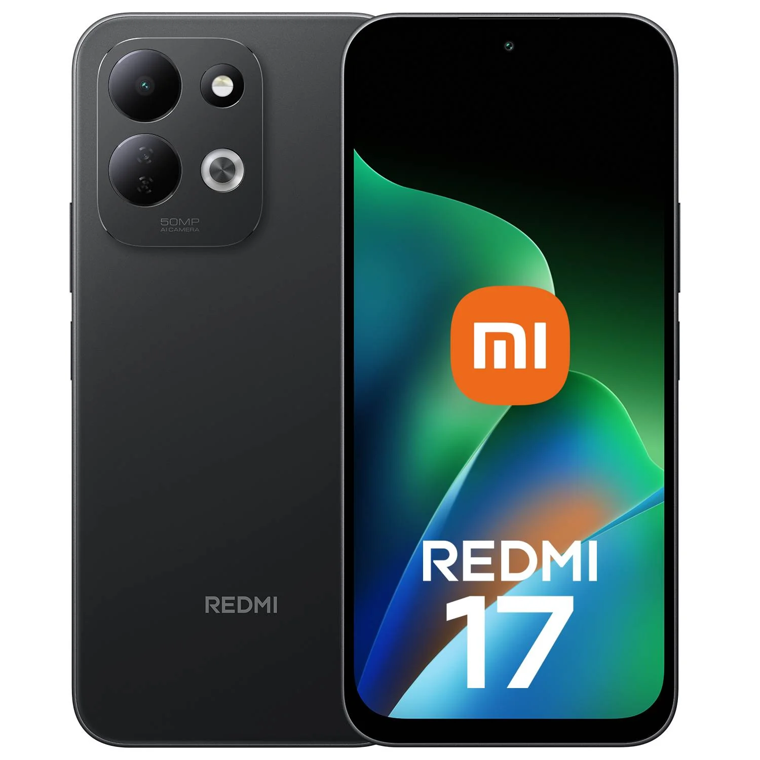 Smartphone Xiaomi Redmi 17 6.9" 4GB 128GB Bateria 7500mAh 120Hz Preto
