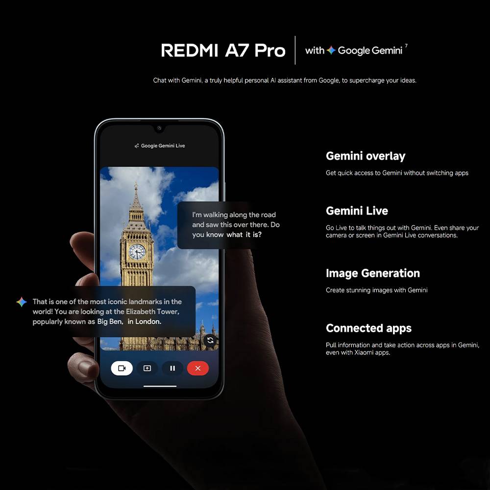 Smartphone Xiaomi Redmi A7 Pro 4GB/ 128GB/ 6.9"/ Azul - Imagem 6