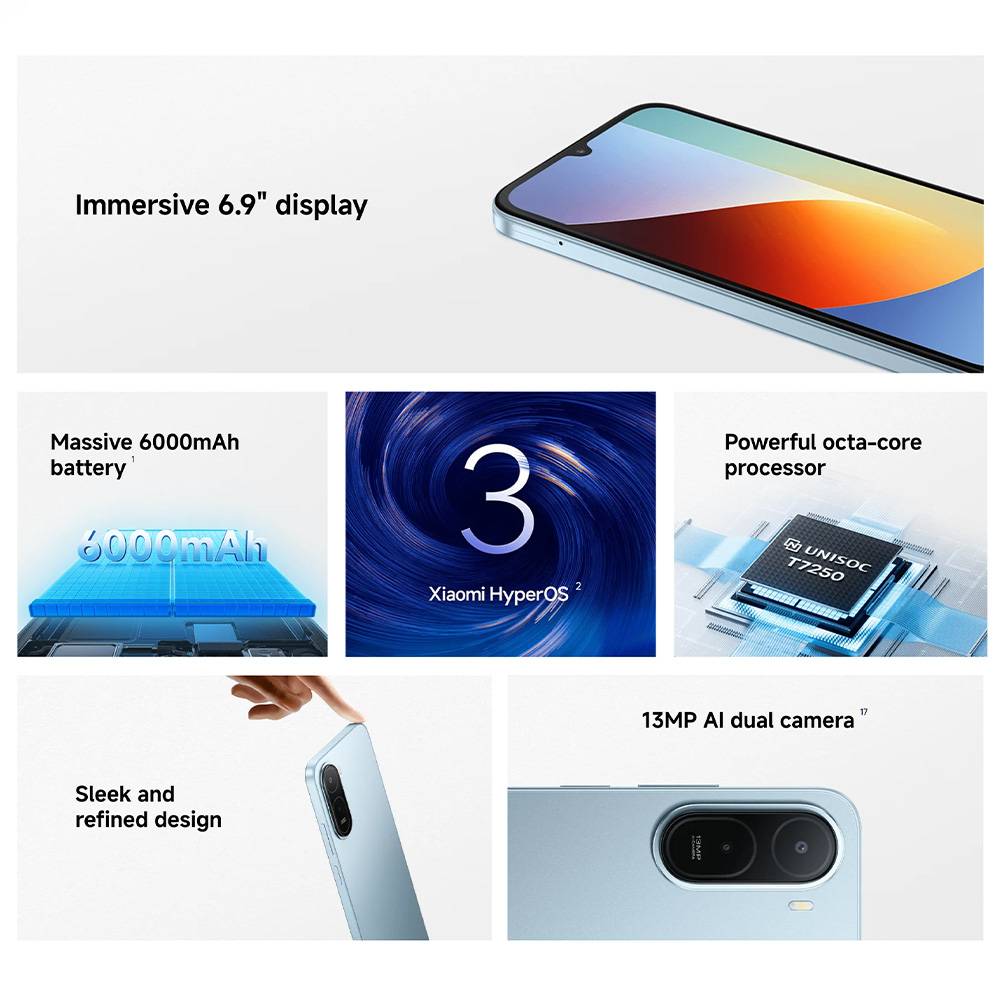 Smartphone Xiaomi Redmi A7 Pro 4GB/ 64GB/ 6.9"/ Azul - Imagem 2