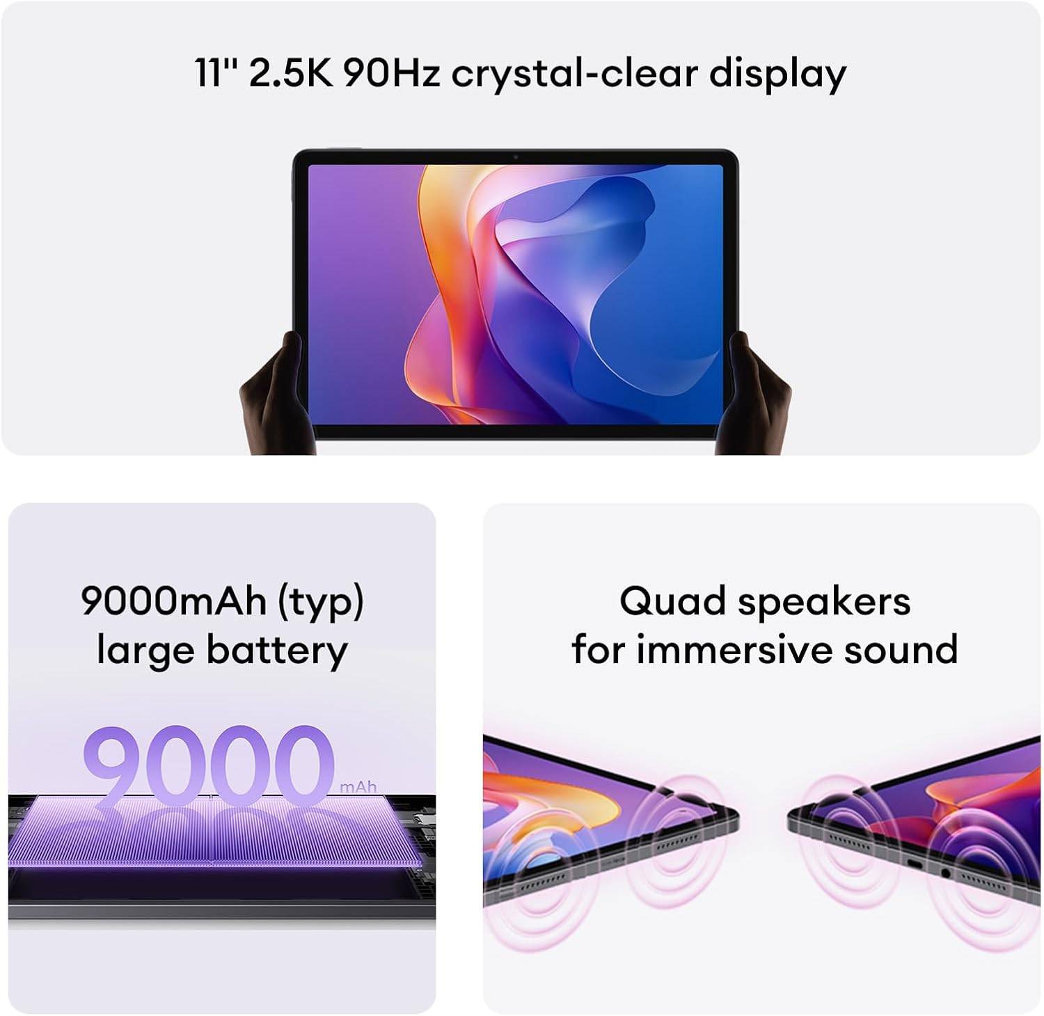 Tablet Xiaomi Redmi Pad 2 11"/ 4GB/ 128GB/ Octacore/ Verde Menta - Imagem 5