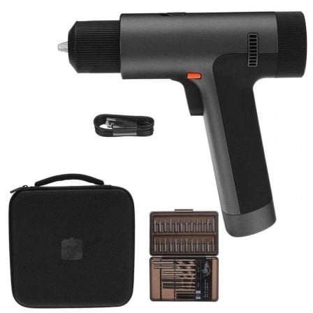 Berbequim Sem Fios Xiaomi 12V Max Brushless 30Nm 1400rpm Ecrã Inteligente USB-C Preto