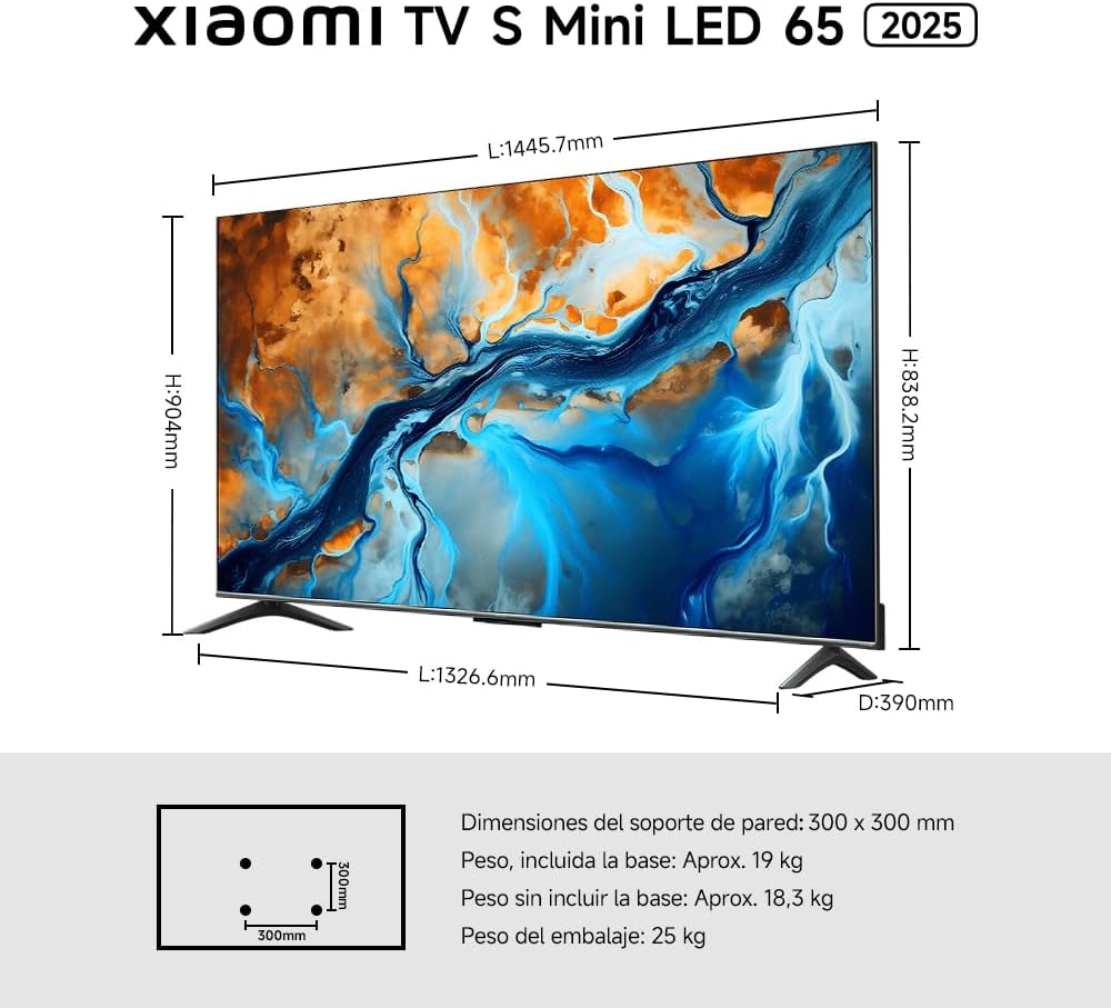 Televisor Xiaomi QLED TV S MiniLED 65 2025 65"/ Ultra HD 4K/ Smart TV/ WiFi - Imagem 15