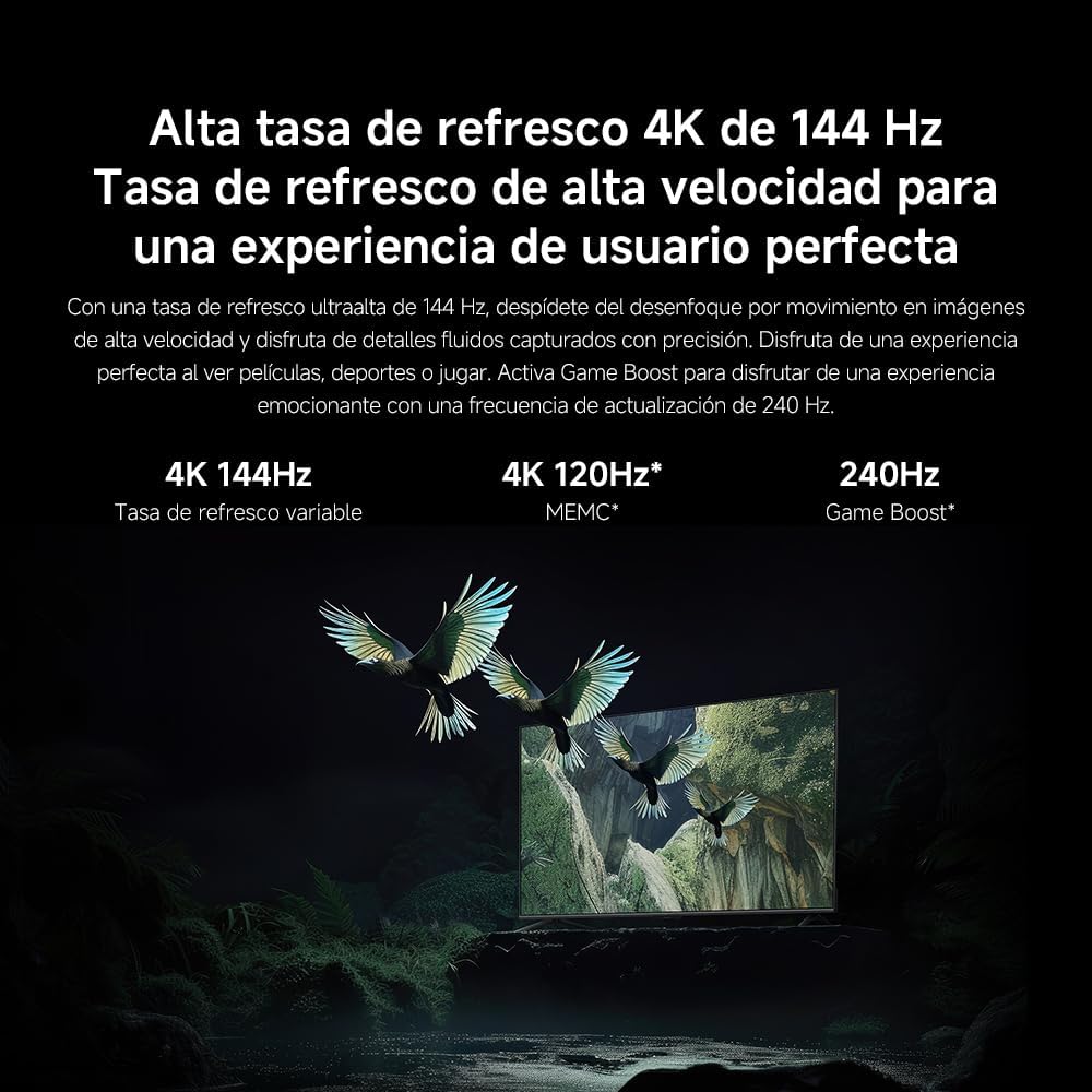 Televisor Xiaomi QLED TV S MiniLED 65 2025 65"/ Ultra HD 4K/ Smart TV/ WiFi - Imagem 6